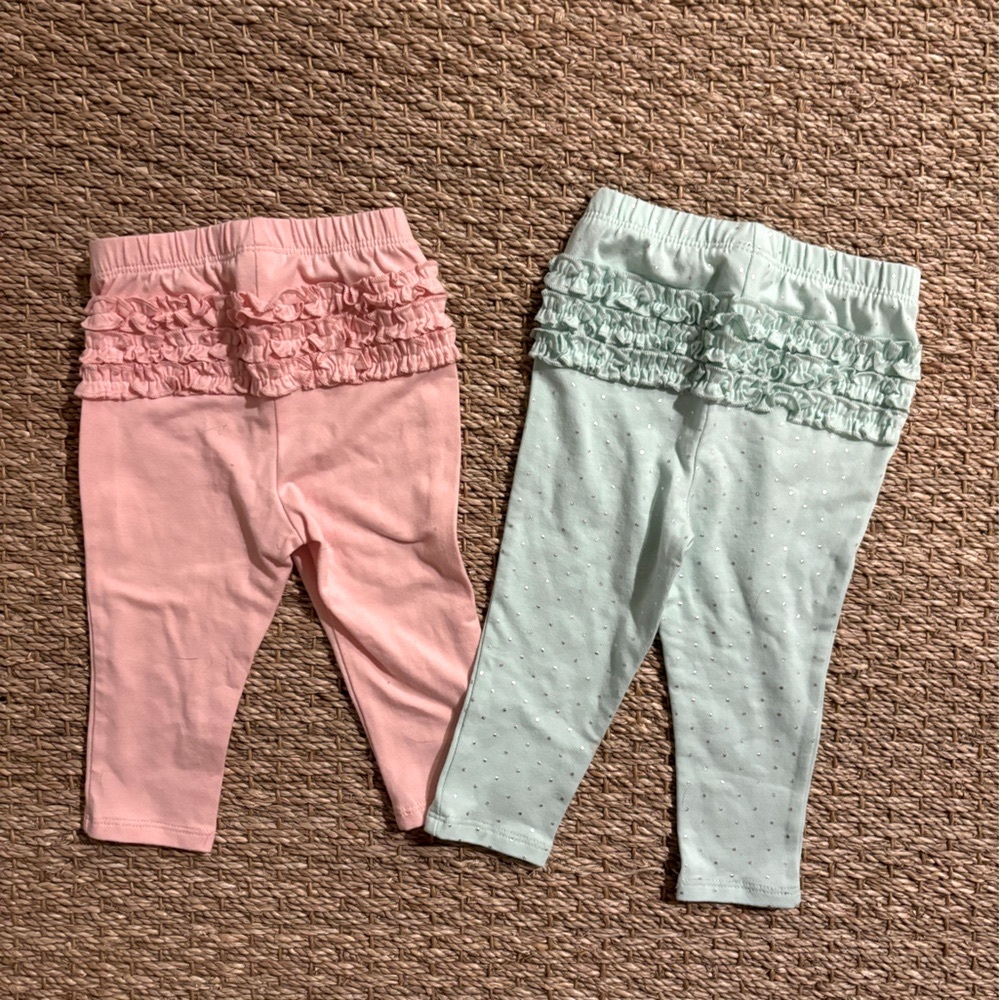 Bundle of Infant Leggings, 2 pairs